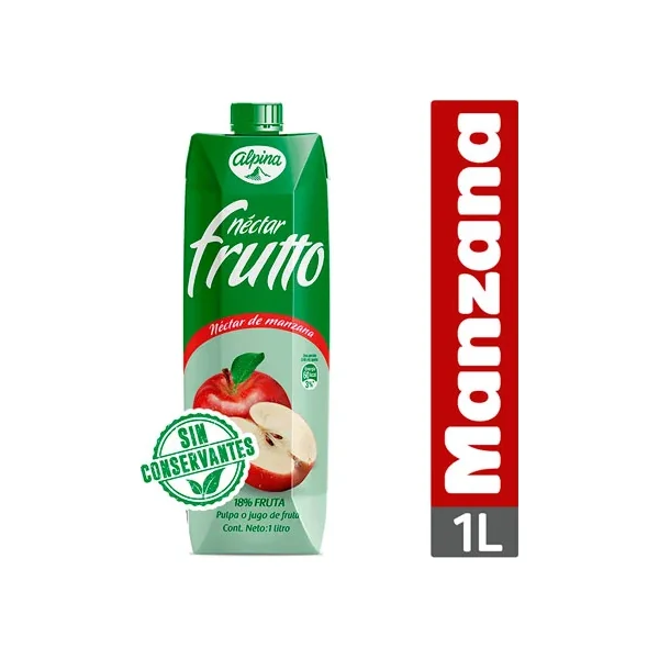 Nectar Alpina Sabores Surt. Caja X 1 LTR