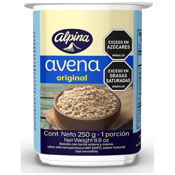 Avena Alpina Original Oat Smoothie X 250 Gr