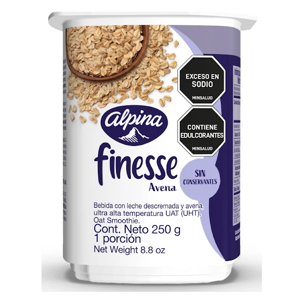 Avena Alpina Finesse Oat Smoothie X 250 Gr