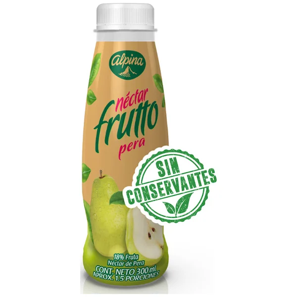 Néctar Alpina Frutto Fruta 18% Pera X 300 Ml