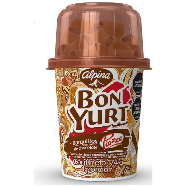 Yogurt Bon Yurt Alpina Piazza X 174 Gr