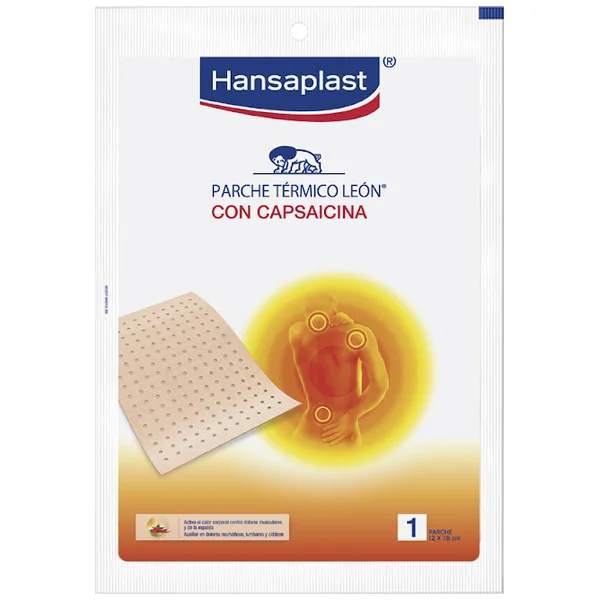 Parche Térmico León Hansaplast Caja X 1 Und