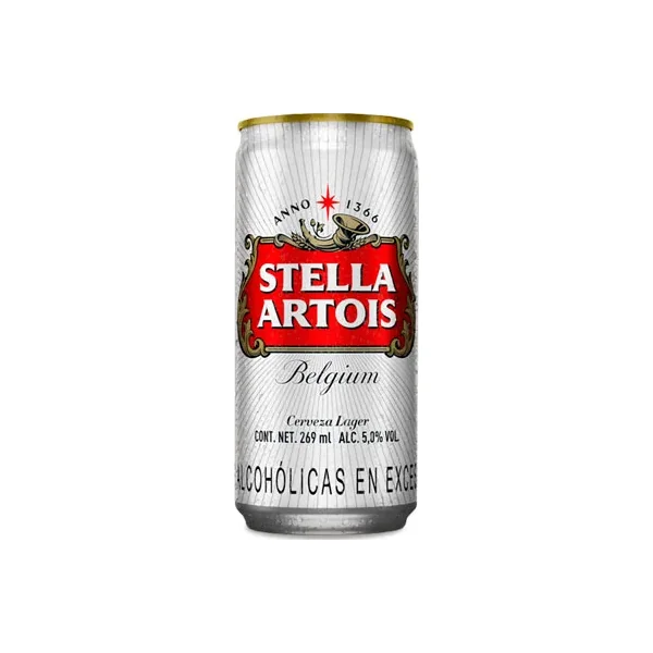 Cerveza Stella Astois Lata X 269 ML