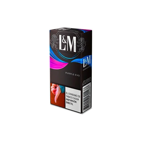 Cigar. L&M Purple Caja X 10 Unds