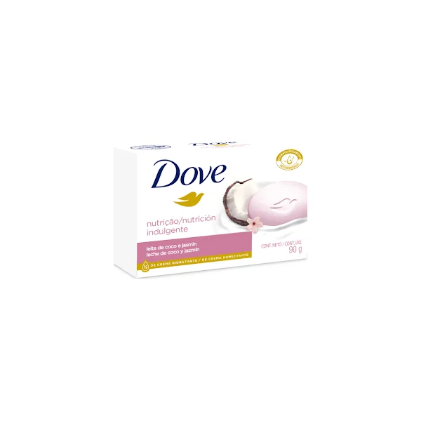 3 JAB.DOVE LECHE DE COCO 90 GR