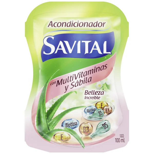 ACONDICIONADOR SAVITAL MULTIVITAMINAS Y SABILA