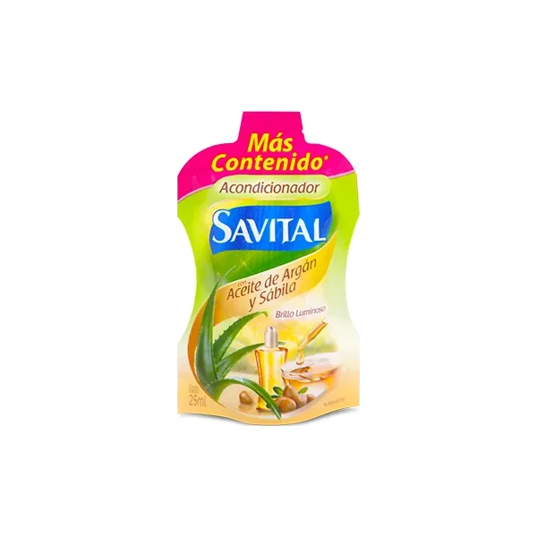 Acond.savital Argan/sabila Sobre X 25 ML