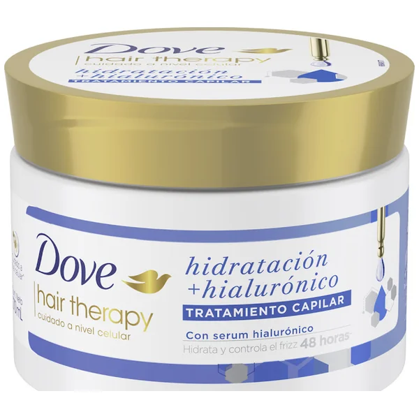 Tratamiento Capilar Dove Hidratación + Hialurónico X 270 Ml