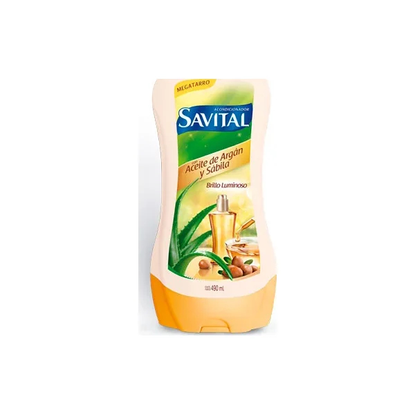 Acond.savital Argan/sabila FCO X 490 ML