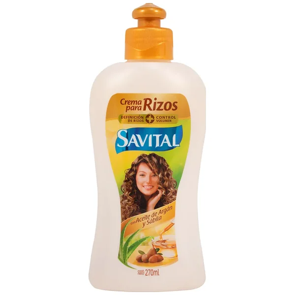 Crema Para Peinar Savital CON Aceite DE Argan