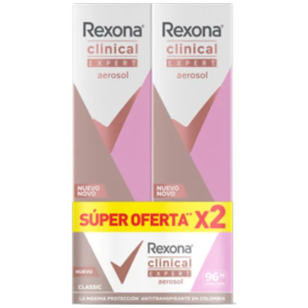 2 DTE REXONA AER CLIN CLASS EXPER 91GR M