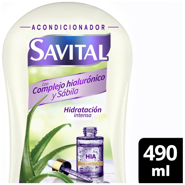Acondicionador Savital Hialurónico X 490 Ml