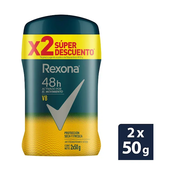 Desodorante Hombre Rexona Special Edition Motionsense Pack X 2 Und