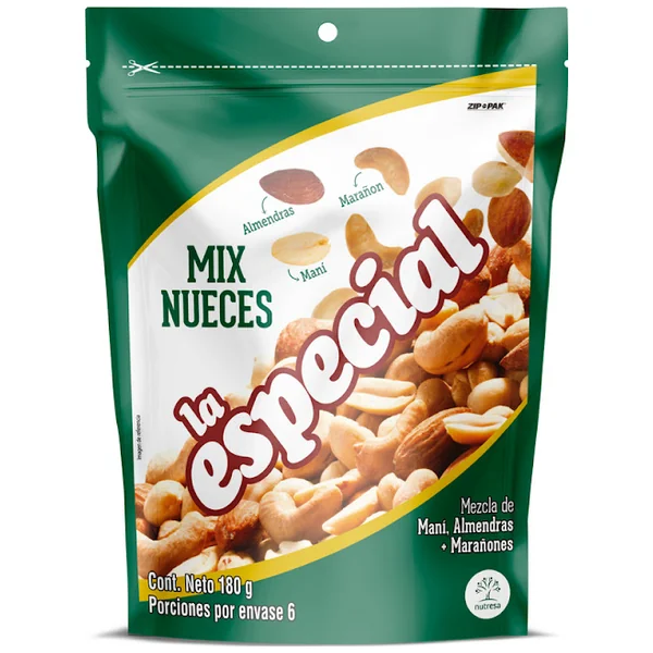 Maní La Especial Con Nueces Almendra Marañones X 180 Gr