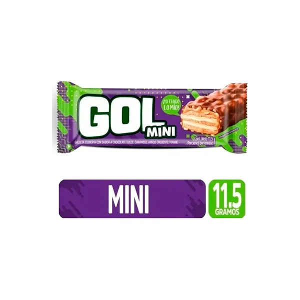 Chocolatina GOL Mini X 11.5 GR