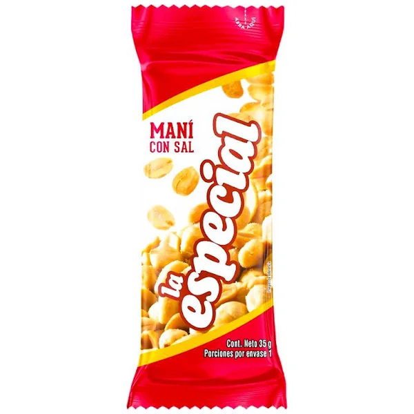 Maní La Especial Con Sal X 35 Gr