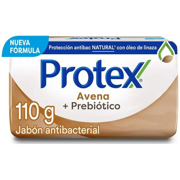 Jabon Antibacterial Protex Avena Barra 110Gr