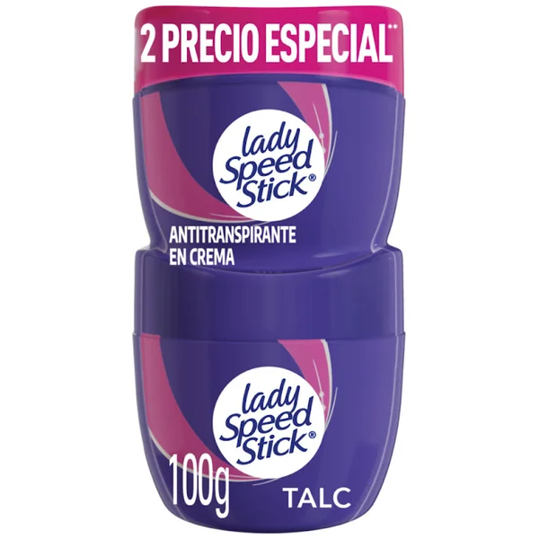 2 DTE.LADY SPEED TALC CRE 100 GR P.E M