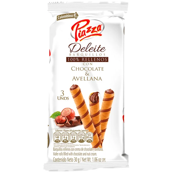 BARQUILLOS PIAZZA DEL.CHOC.AVE.3UND 30GR