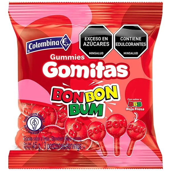 Gomas BON BON BUM Bolsa X 45 GR