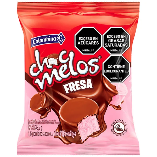 CHOCMELOS FRESA 32.2 GR