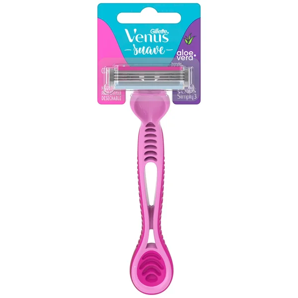 Cuchilla DE Afeitar Mujer Gillette Venus Suave Depilacion Coporal AL RAS Maquina DE Afeitar Mujer