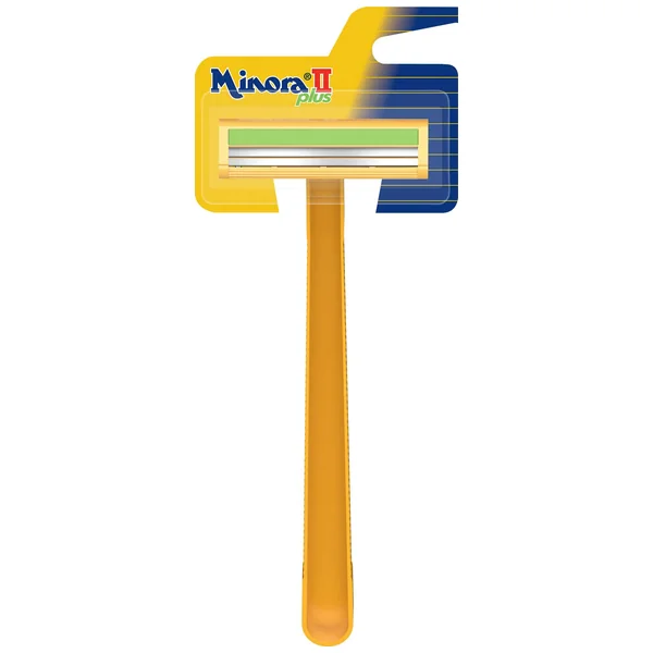 Maquinas Para Afeitar Desechables Minora II Plus Cuchilla DE Afeitar