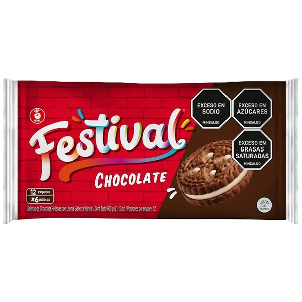 Galleta Festival Chocolate Paquete X 12 Und