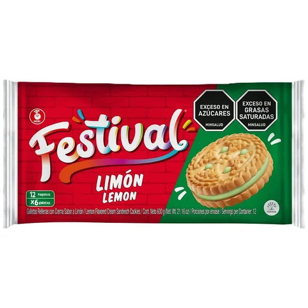 Galleta Festival Limón Paquete X 12 Und