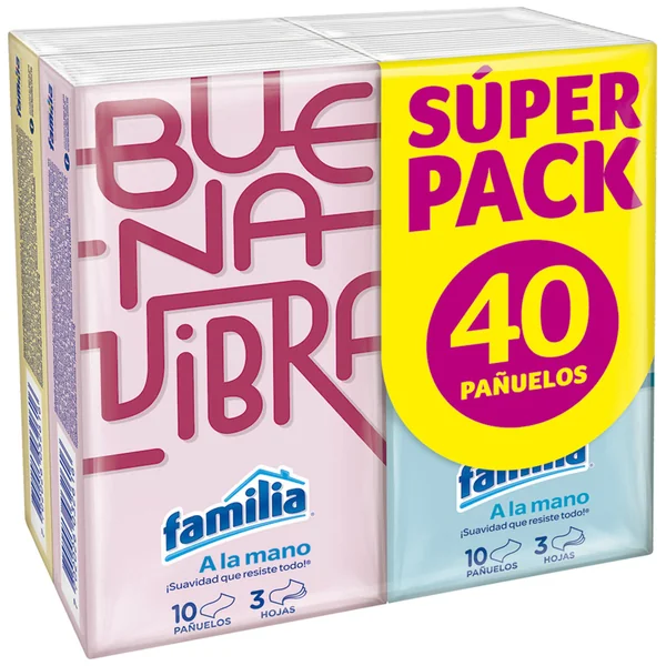 Oferta Pañuelos Familia Pague 3 Lleve 4