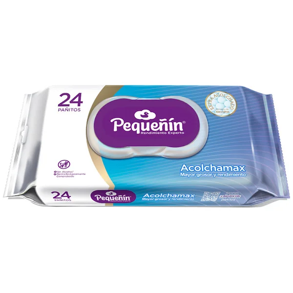 Toallitas Húmedas Pequeñín Acolchamax Paquete X 24 Und