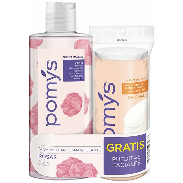 AGUA MICELAR ROSAS 400ML GTS RUED POMYS