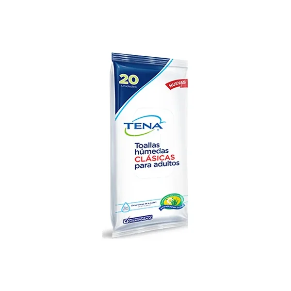 Toallas Tena Adto Clasica Pqte X 20 Unds