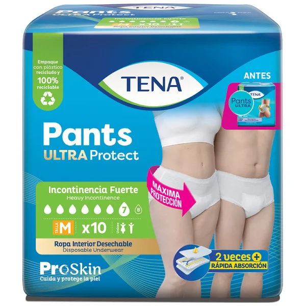 Pañal Tena Pants Ultra M X10 Und