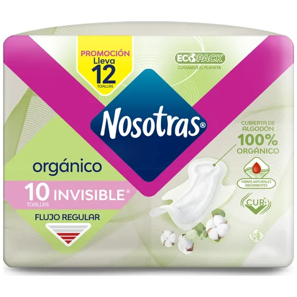 TOALLAS NOSOTRAS INV.ORGANICO