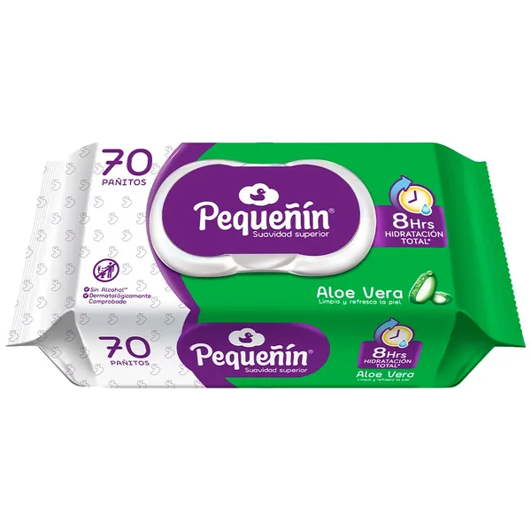 Oferta Pañitos Humedos Pequeñin Aloe Lleva 70 Precio Especial