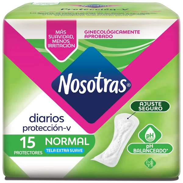Protectores Nosotras Diarios Normal X 15 Und