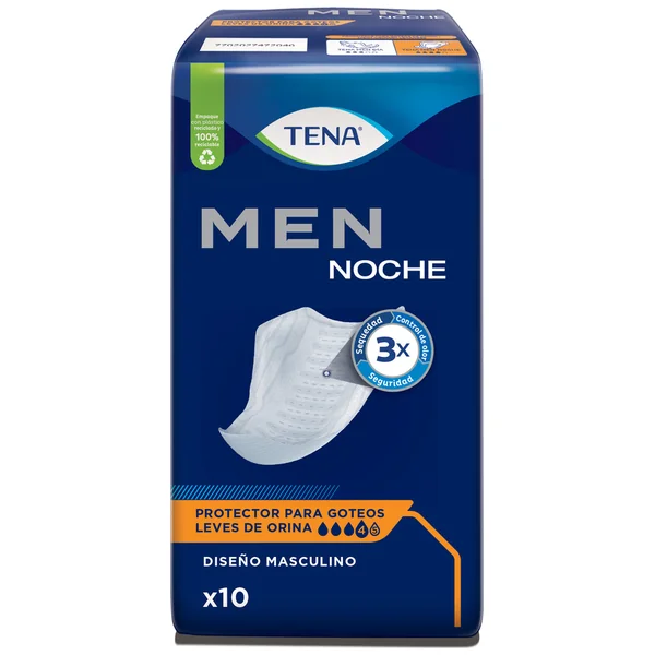 Tena Protectores For Men Noche X 10 Und