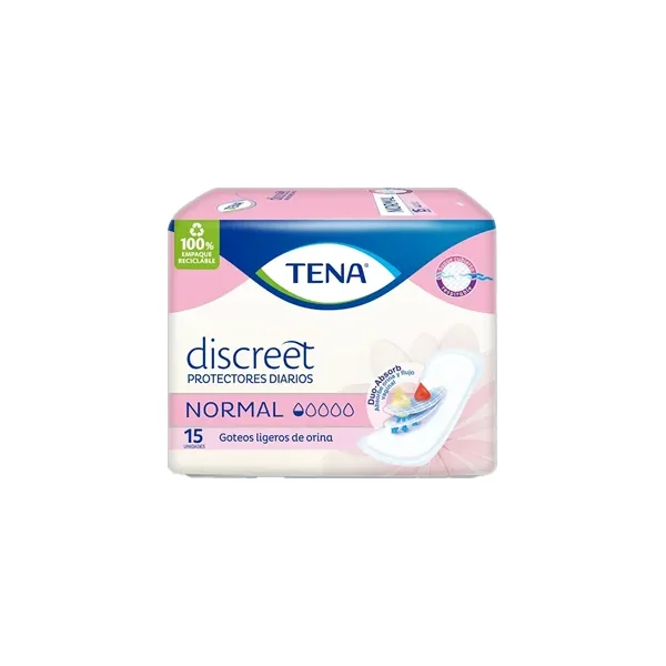 Protectores Tena Normal Lights Pqte X 15 Unds