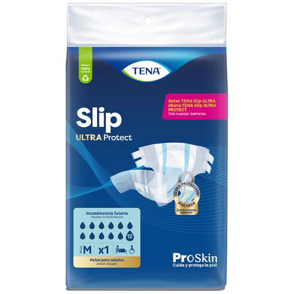 Pañal Tena Slip Incontinencia Paquete X 1 Unidad Talla M