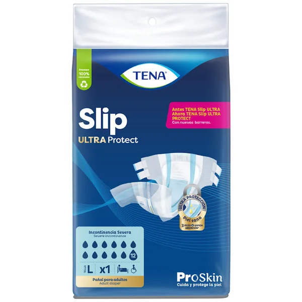 Pañal Tena Slip Incontinencia Paquete X 1 Unidad Talla L