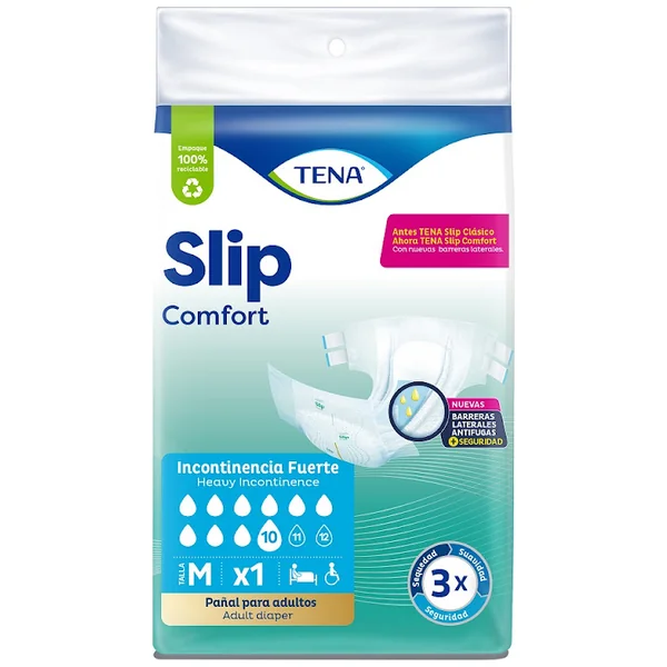Pañal Tena Slip Comfort M X1