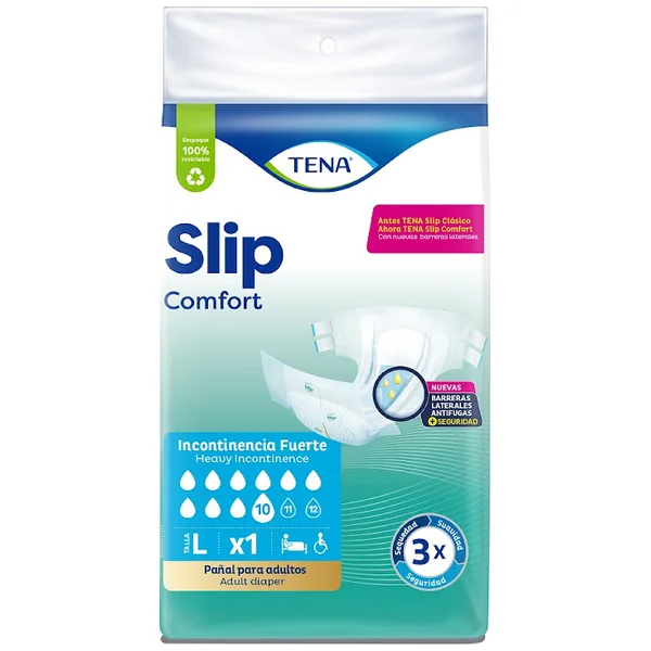 Pañal Tena Slip Comfort L X1
