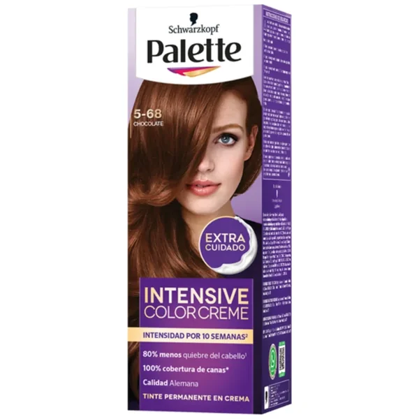 Palette Color Creme Caja X 1 Tubos Chocolate