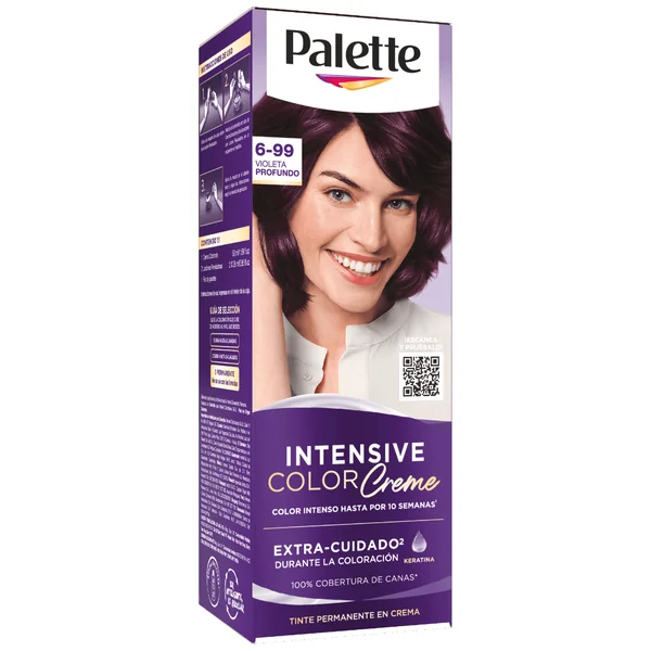 Tinte Palette Color Creme 6-99 Violeta Profundo