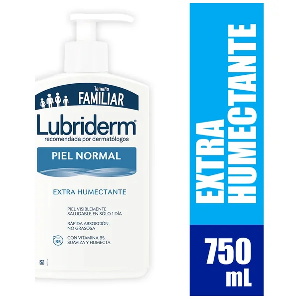 Lubriderm Crema Corporal Piel Normal Extra Humectante Frasco X750mL