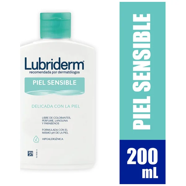 Lubriderm Piel Sensible Frasco X 200mL