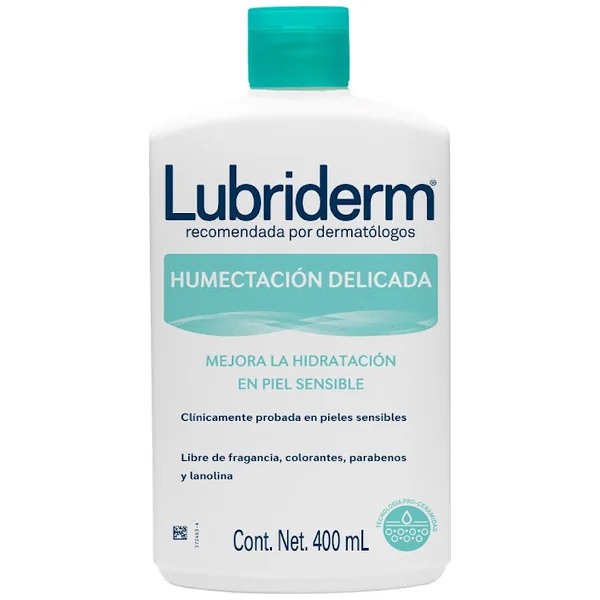 Crema Corporal Lubriderm Humectación Delicada X 400 Ml