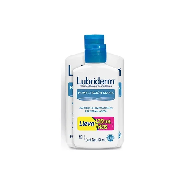 Lubriderm Humect.diaria X400ML GTS 120 ML
