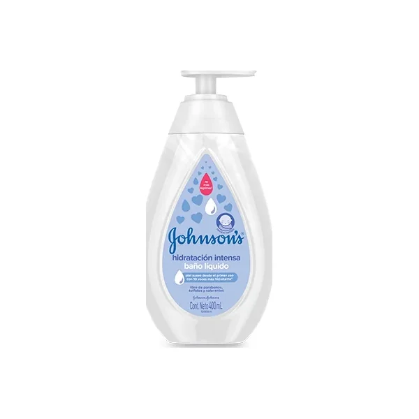 Bano Liq.j&j Baby Hidr/intensa FCO X 400 ML